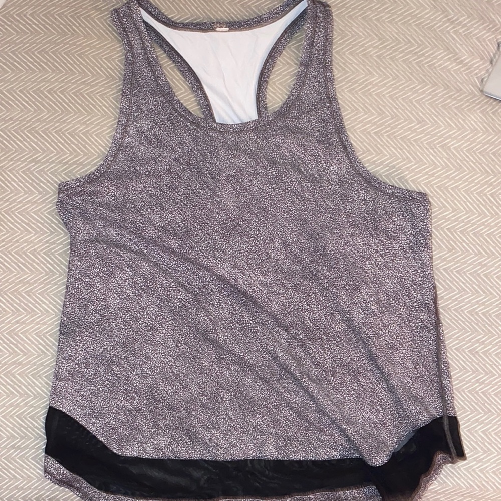 Lululemon razorback mesh tank